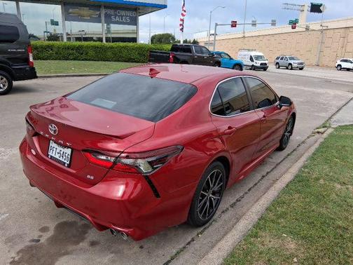 Supersonic Red 2021 Toyota Camry SE