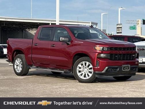 Cajun Red Tintcoat 2020 Chevrolet Silverado 1500 Custom