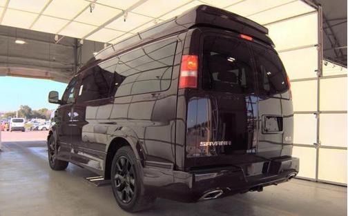Dark Toreador Red 2024 GMC Savana 2500 Work Van