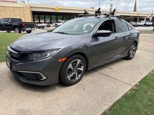 Modern Steel Metallic 2019 Honda Civic LX