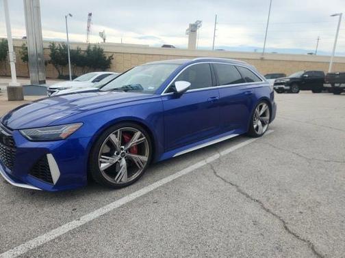 Ultra Blue Metallic 2023 Audi RS 6 Avant 4.0T