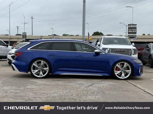 Ultra Blue Metallic 2023 Audi RS 6 Avant 4.0T