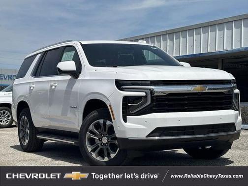 Summit White 2026 Chevrolet Tahoe LS