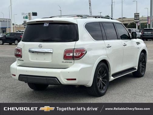 Pearl White Tricoat 2020 Nissan Armada Platinum 2WD