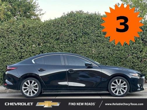 Jet Black Mica 2020 Mazda Mazda3 FWD w/Preferred Package