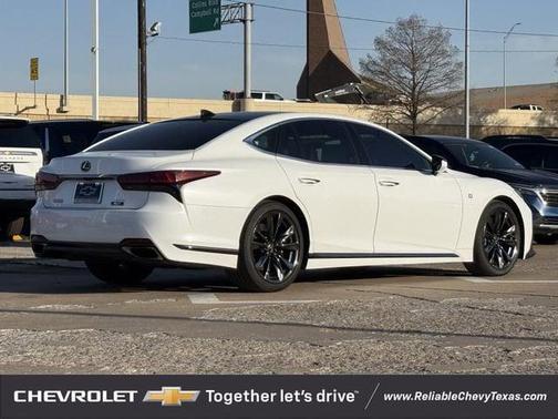 White Nova GF 2021 Lexus LS 500 F Sport