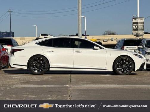 White Nova GF 2021 Lexus LS 500 F Sport