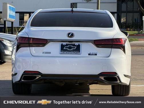 White Nova GF 2021 Lexus LS 500 F Sport