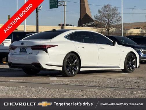 White Nova GF 2021 Lexus LS 500 F Sport