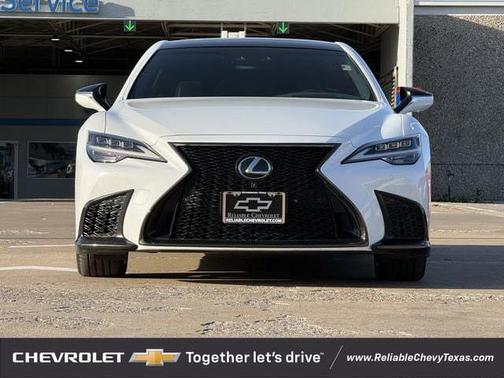 White Nova GF 2021 Lexus LS 500 F Sport