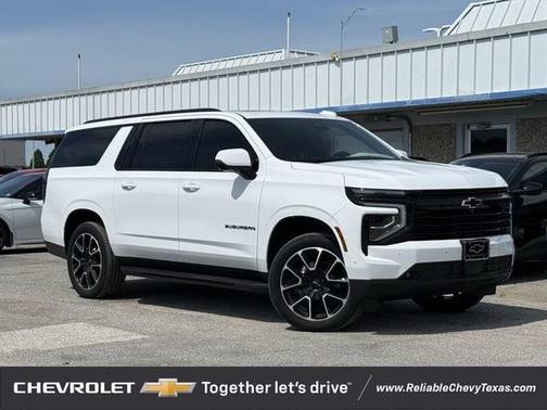 Summit White 2026 Chevrolet Suburban RST