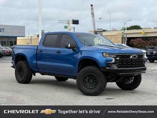 Glacier Blue Metallic 2022 Chevrolet Silverado 1500 ZR2