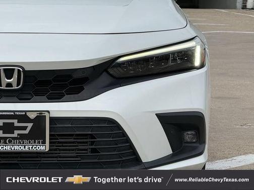 Platinum White Pearl 2023 Honda Civic Sport Touring