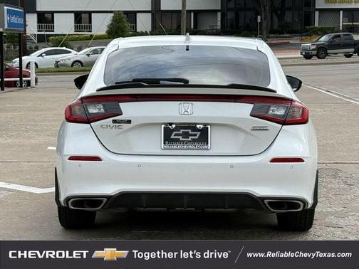 Platinum White Pearl 2023 Honda Civic Sport Touring