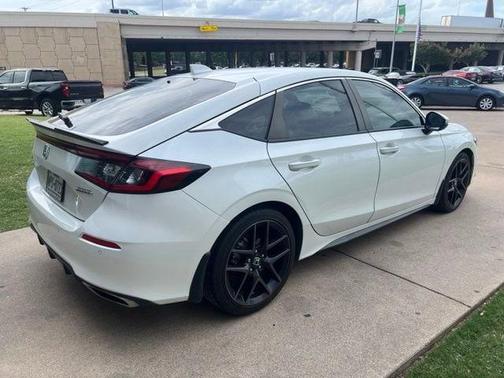 Platinum White Pearl 2023 Honda Civic Sport Touring