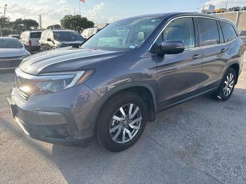 Gray 2021 Honda Pilot 2WD EX-L