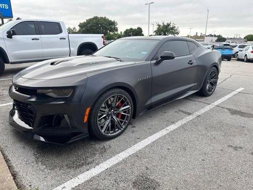 Panther Black Matte 2024 Chevrolet Camaro ZL1