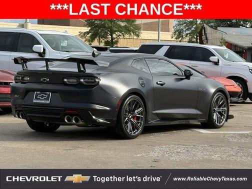 Panther Black Matte 2024 Chevrolet Camaro ZL1
