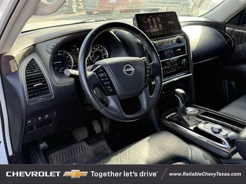 Aspen White Tricoat 2023 Nissan Armada Platinum 2WD