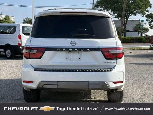 Aspen White Tricoat 2023 Nissan Armada Platinum 2WD