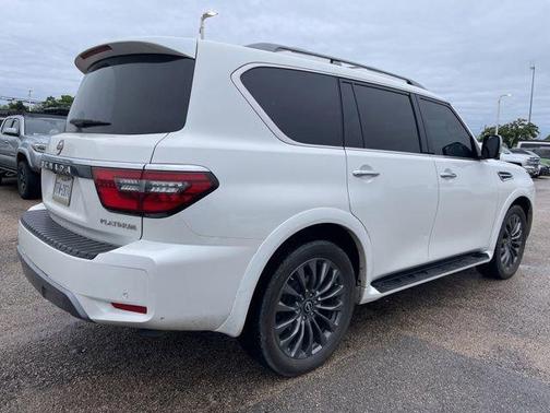Aspen White Tricoat 2023 Nissan Armada Platinum 2WD