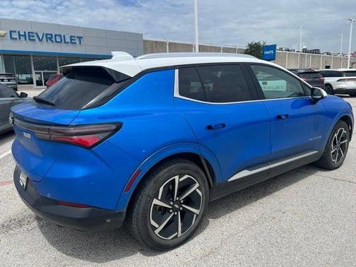 Riptide Blue Metallic 2024 Chevrolet Equinox EV 2LT