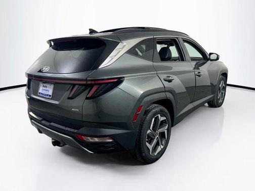 Amazon Gray 2023 Hyundai TUCSON Limited