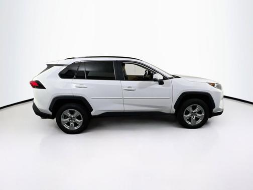 Super White 2019 Toyota RAV4 XLE
