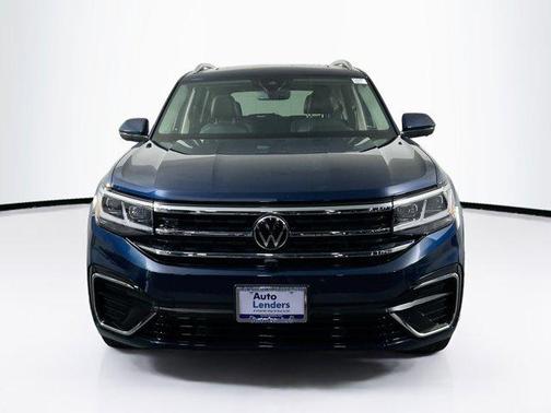Tourmaline Blue Metallic 2023 Volkswagen Atlas 3.6L SEL Premium
