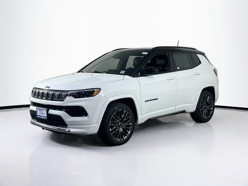 Bright White Clearcoat 2022 Jeep Compass High Altitude
