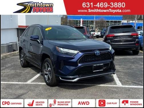 Blue 2024 Toyota RAV4 Prime SE