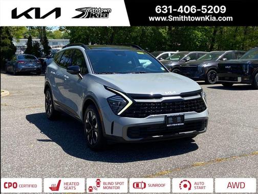 Wolf Gray 2024 Kia Sportage X-Line