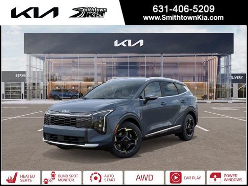 Heritage Blue 2026 Kia Sportage Hybrid EX