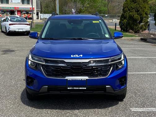 Neptune Blue 2024 Kia Seltos X-Line