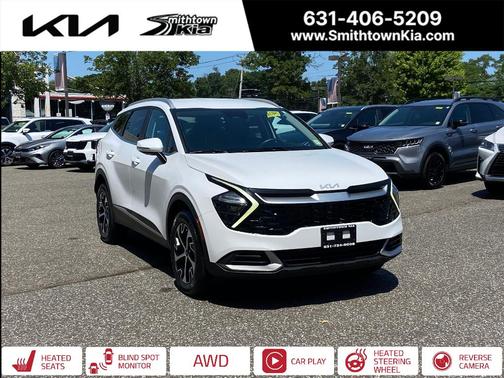 Glacial White Pearl 2023 Kia Sportage EX