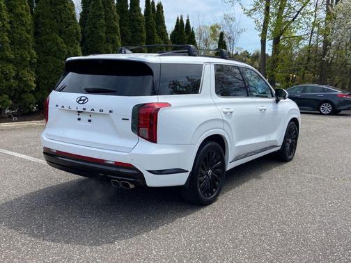 Hyper White 2025 Hyundai PALISADE Calligraphy Night Edition