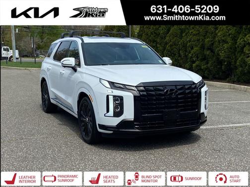Hyper White 2025 Hyundai PALISADE Calligraphy Night Edition