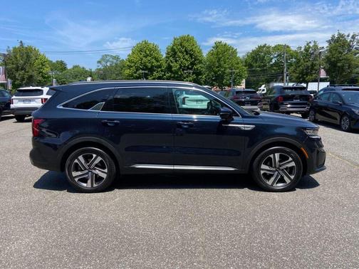 Gravity Blue 2023 Kia Sorento Hybrid EX