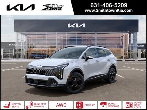Glacial White Pearl 2026 Kia Sportage X-Line