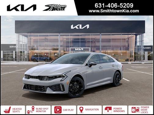 Wolf Gray 2026 Kia K5 GT-Line