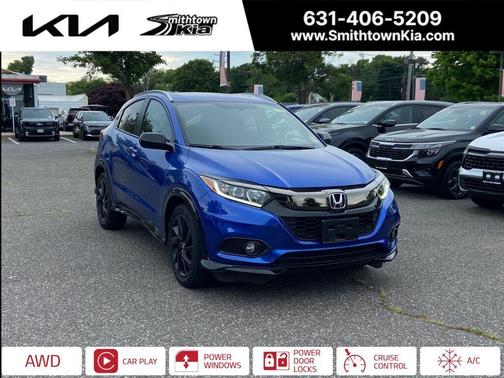 Blue 2021 Honda HR-V Sport