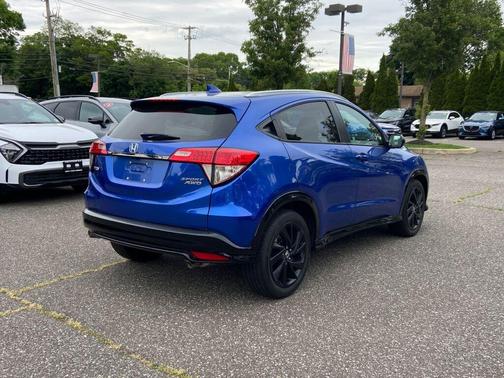 Blue 2021 Honda HR-V Sport