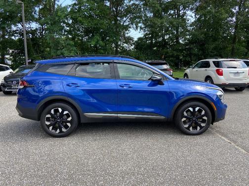 Sapphire Blue 2023 Kia Sportage X-Line