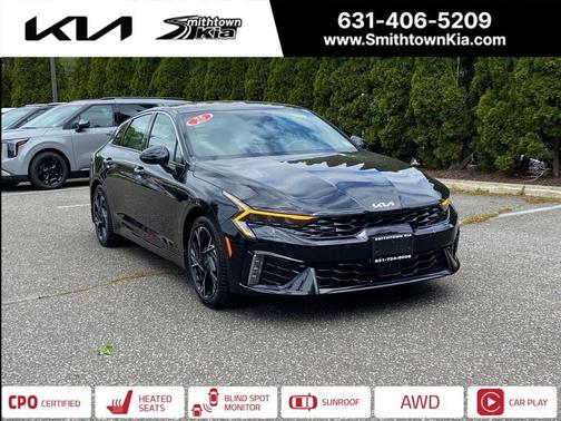 Aurora Black Pearl 2025 Kia K5 GT-Line