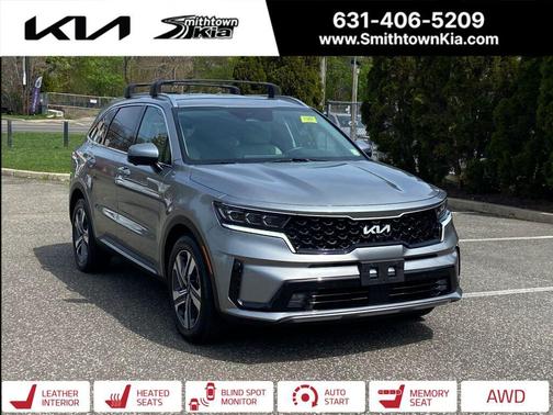 Steel Gray 2023 Kia Sorento Hybrid SX Prestige