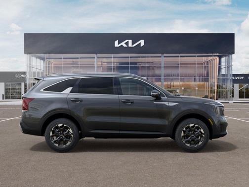 Gray 2025 Kia Sorento S