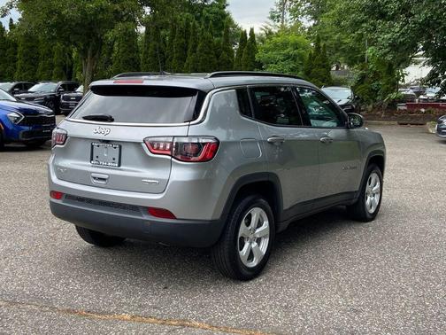 Billet Silver Metallic Clearcoat 2021 Jeep Compass Latitude