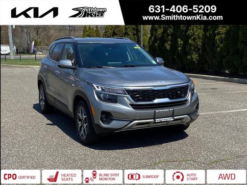 Steel Gray 2023 Kia Seltos EX