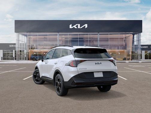 Snow White Pearl 2026 Kia Sportage Plug-In Hybrid X-Line