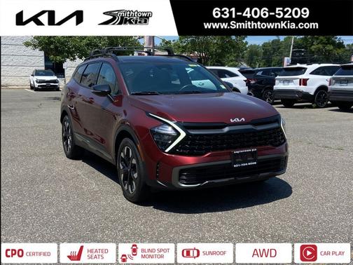 Dawning Red 2023 Kia Sportage X-Line
